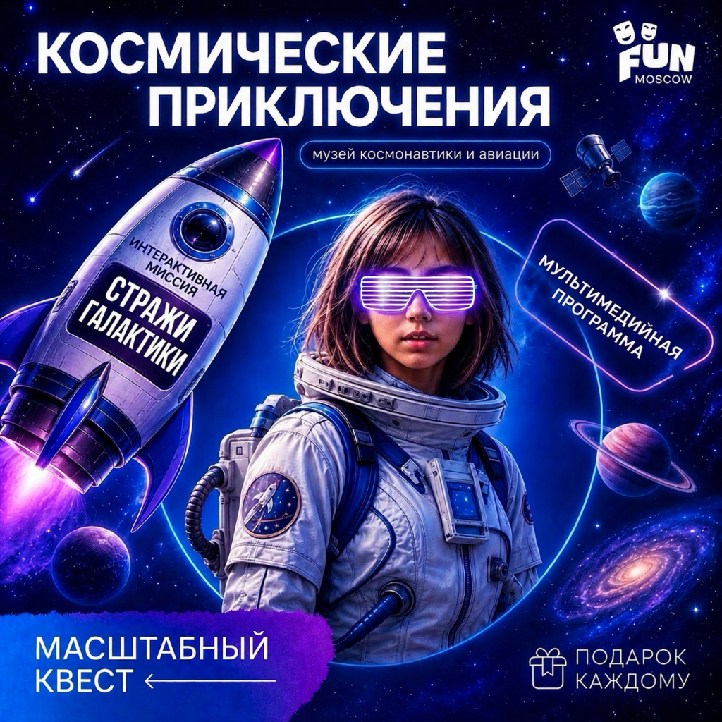 Космические приключения «Стражи Галактики»
