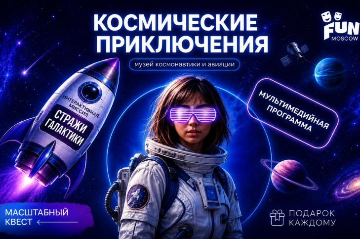 Космические приключения «Стражи Галактики»