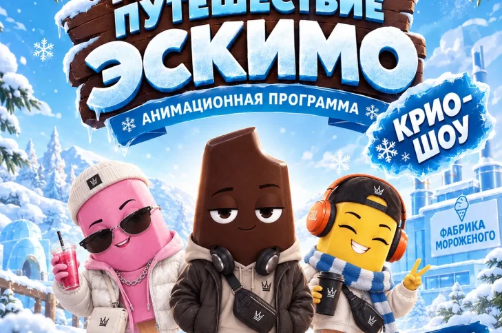 Анимационная экскурсия НЕВЕРОЯТНОЕ ПУТЕШЕСТВИЕ ЭСКИМО 