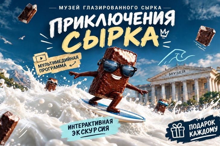 Интерактивная экскурсия ПРИКЛЮЧЕНИЯ СЫРКА