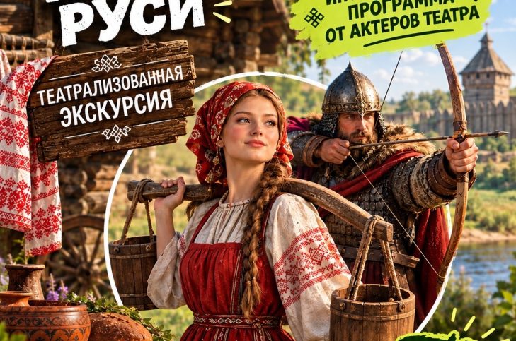 Интерактивная театрализованная экскурсия «ЖИВАЯ ИСТОРИЯ РУСИ»
